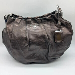 Prada Metallic Bronze Women's Bag